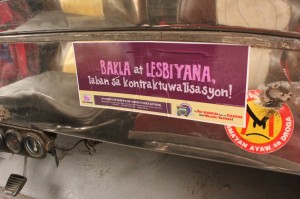 Isa sa mga disenyo ng Pride Sticker