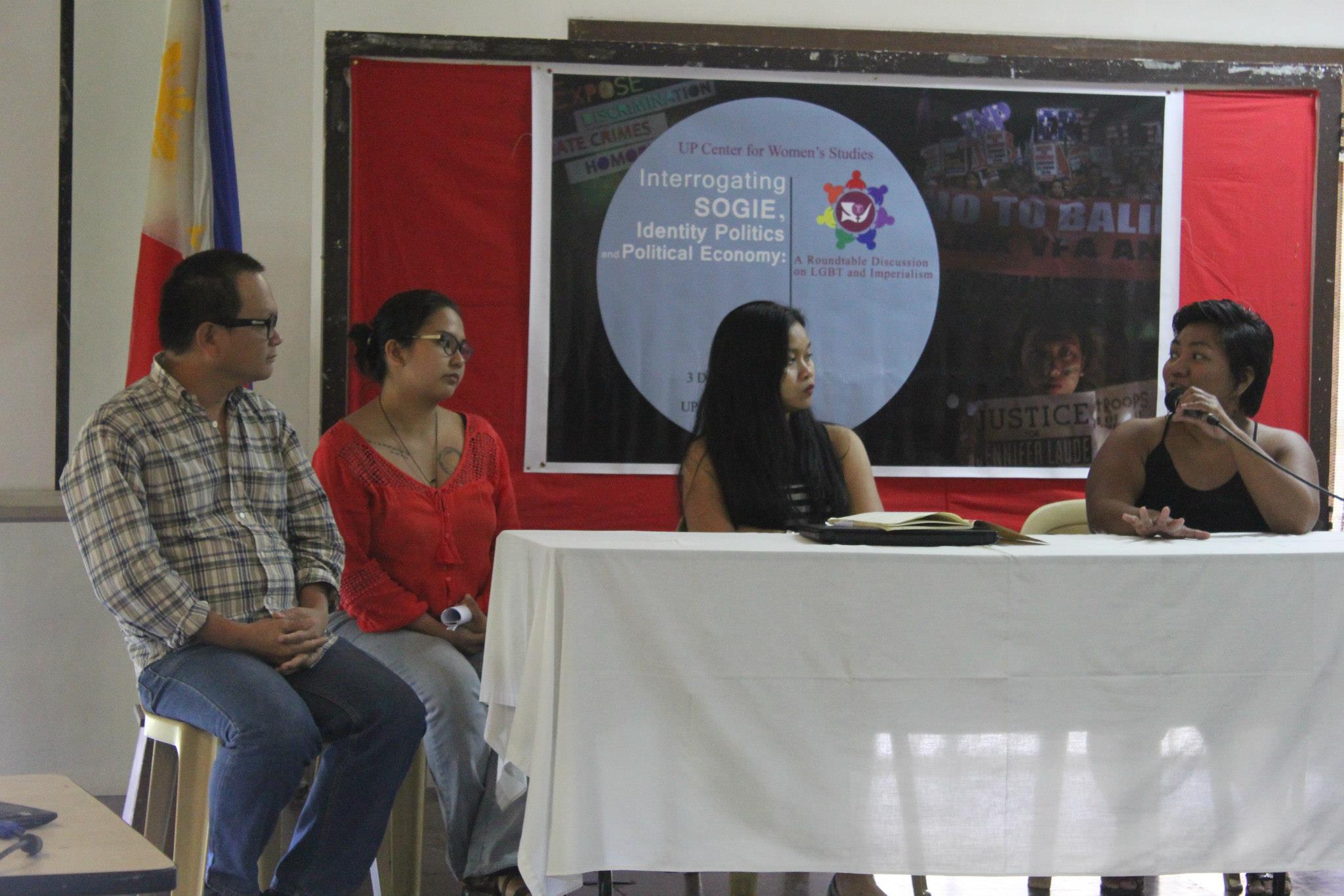 UP CWS Sponsors Interrogating SOGIE, Identity Politics & Political Economy: RTD on LGBT & Imperialism