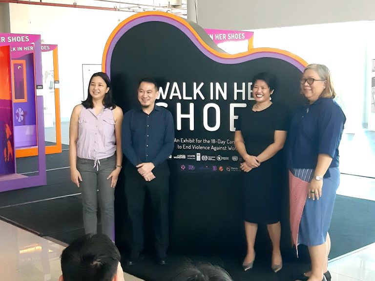 Walk in Her Shoes: An Audio-Visual Exhibit on Gender-Based Violence