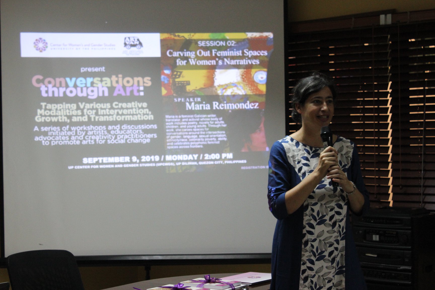 UPCWGS Organizes Second Session of Conversations Through Art Series
