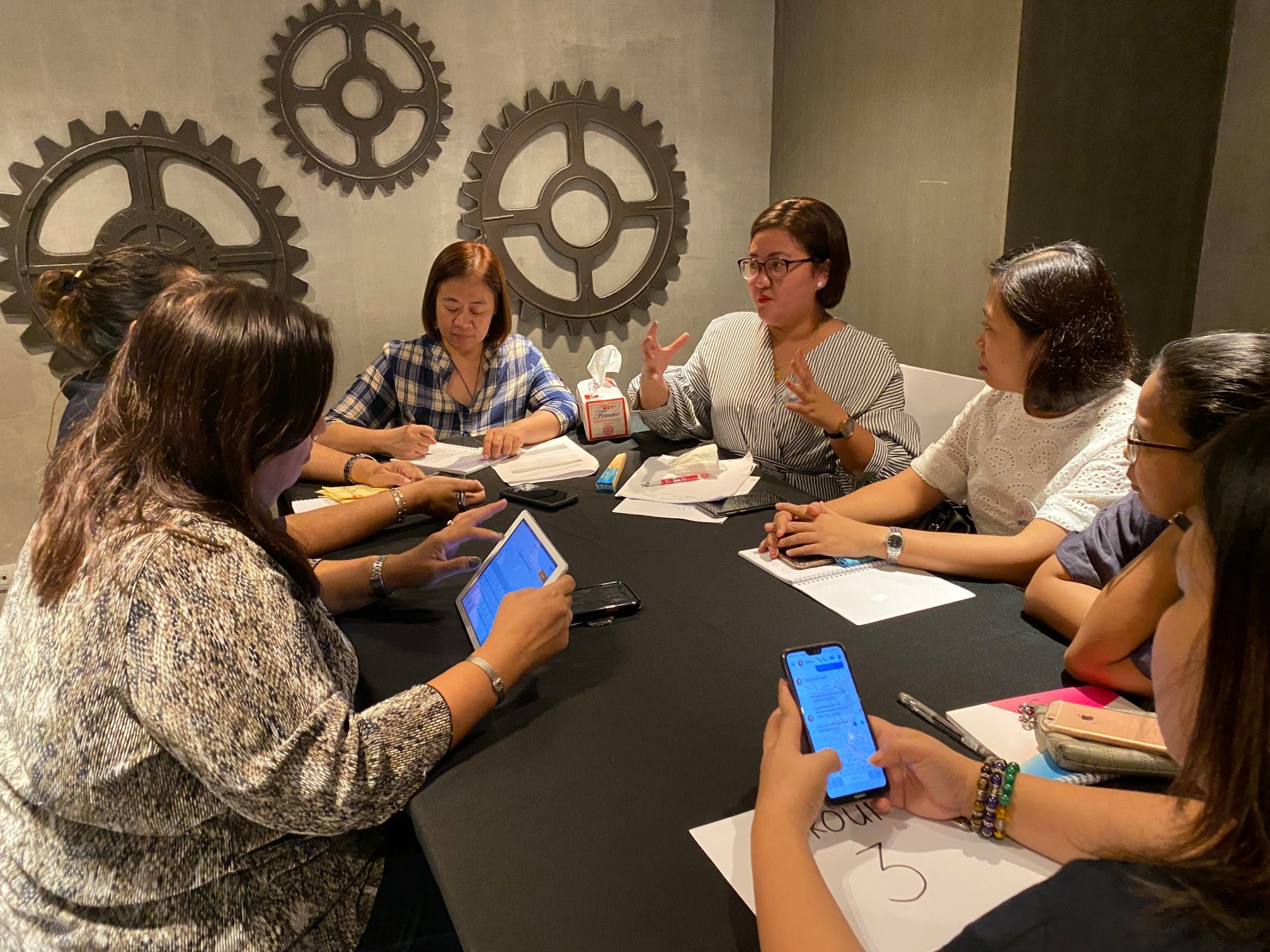 Mentoring Session during the AB PEF Course I: Sharing of Challenges as Women Leaders