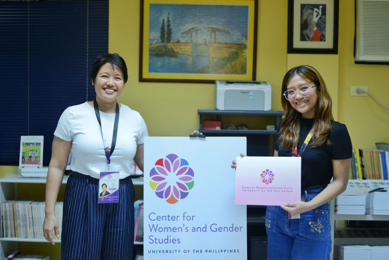 Jeyziel Burce Completes UPCWGS Internship