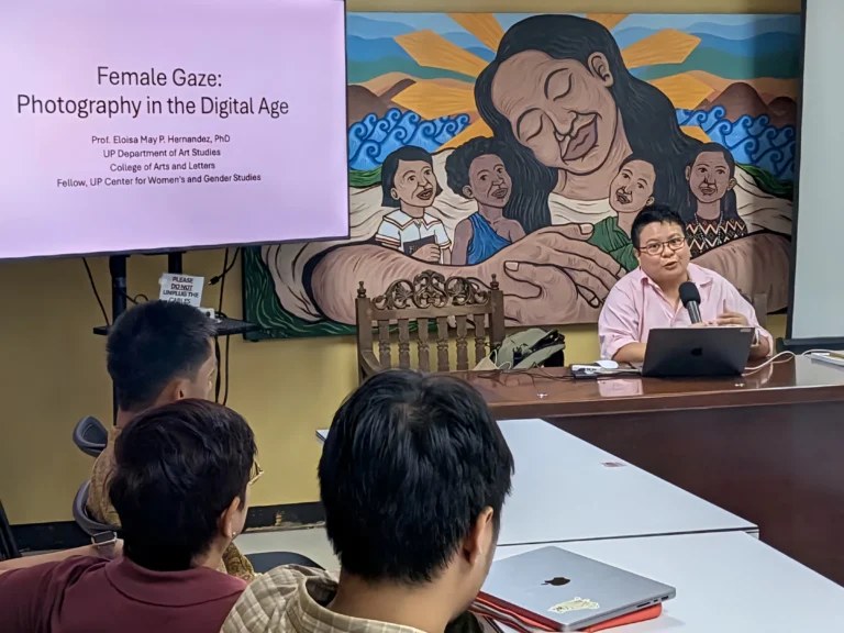 UPCWGS Conducts Lecture on Feminist Photography