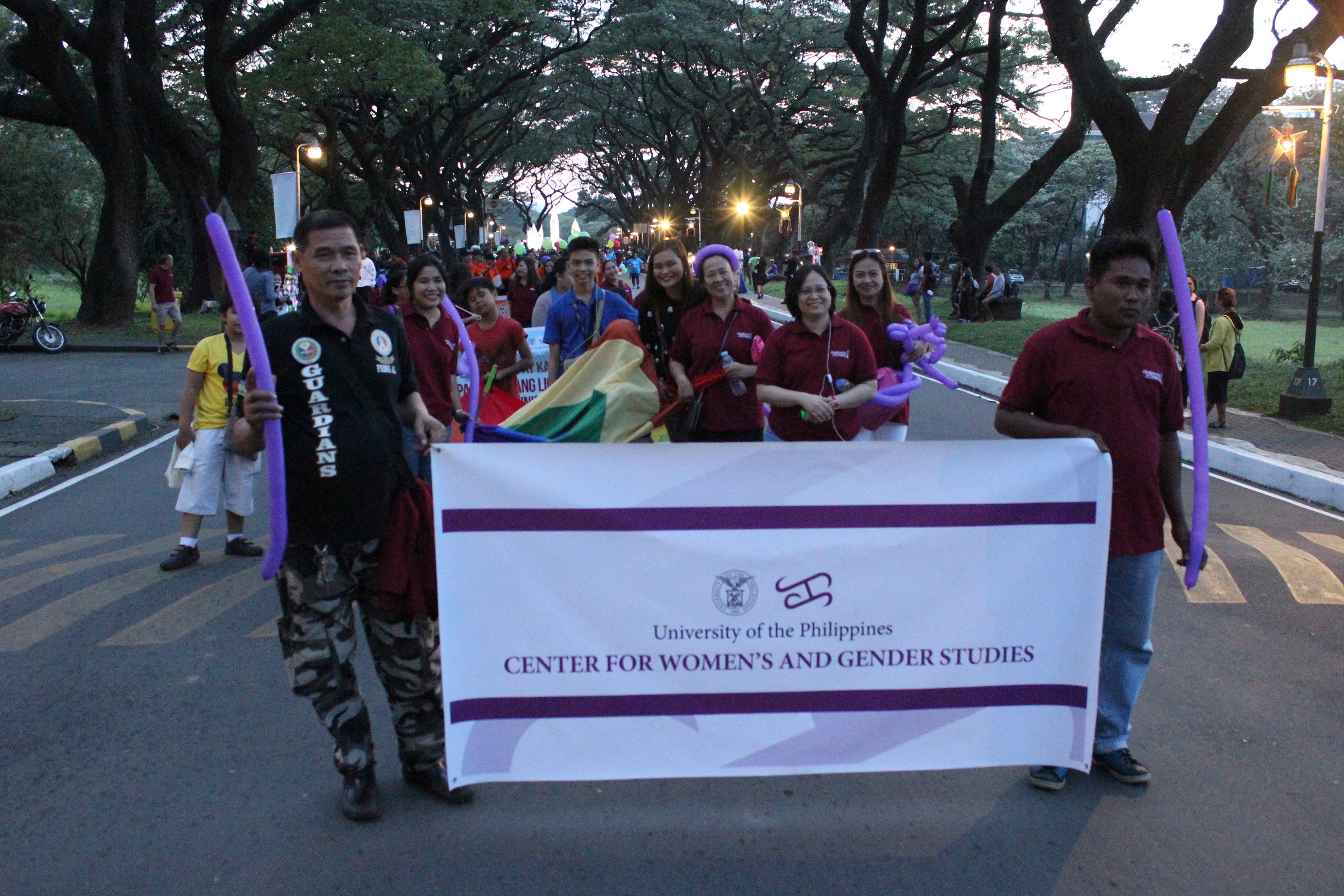 UPCWGS Joins Lantern Parade