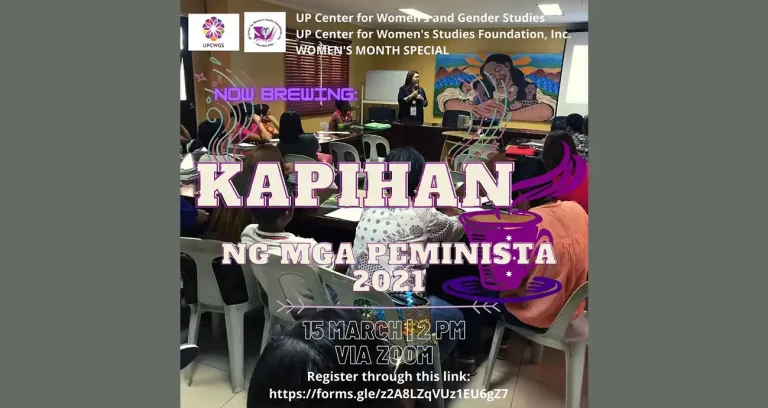 Kapihan ng mga Peminista 2021