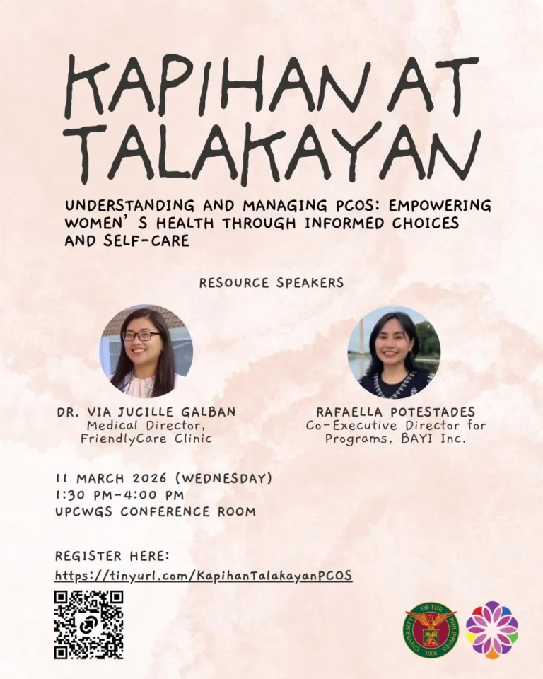 Kapihan at Talakayan: Understanding and Managing PCOS