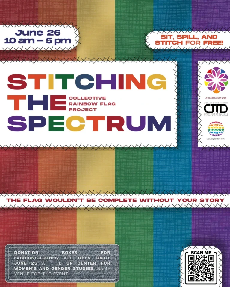 Stitching the Spectrum: Collective Rainbow Flag Project