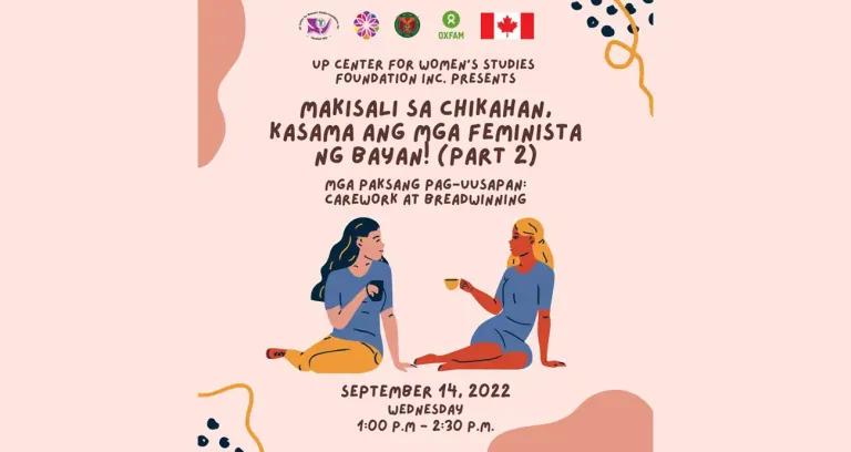 UPCWSFI: Chikahan Kasama ang mga Feminista ng Bayan