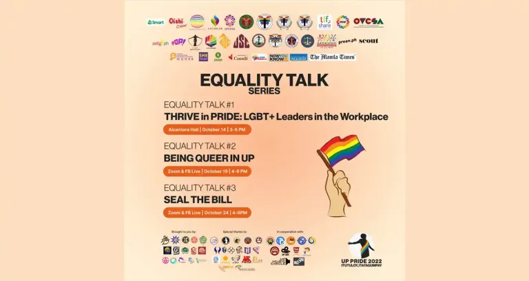 UP Pride 2022: Equality Talk Series