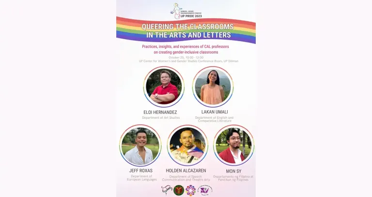 UP Pride: Queering the Classrooms in the Arts and Letters