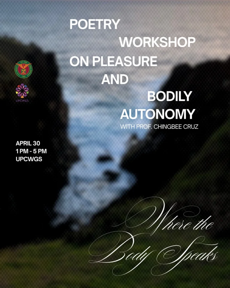 Where the Body Speaks: A Poetry Workshop on Pleasure and Bodily Autonomy